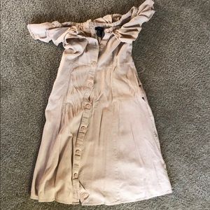 Off the shoulder dress